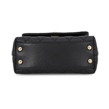 Load image into Gallery viewer, CHANEL Coco Handle 2WAYBag BlackAS2215 Caviar Leather Size XXS
