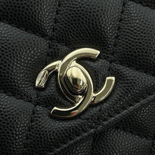 Load image into Gallery viewer, CHANEL Coco Handle 2WAYBag BlackAS2215 Caviar Leather Size XXS
