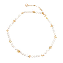 将图像加载到图库查看器中，LOUIS VUITTON Silver・My LV PearlM01990 Gold Plated Faux Pearl
