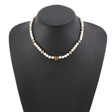 将图像加载到图库查看器中，LOUIS VUITTON Silver・My LV PearlM01990 Gold Plated Faux Pearl
