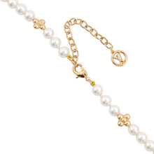 将图像加载到图库查看器中，LOUIS VUITTON Silver・My LV PearlM01990 Gold Plated Faux Pearl
