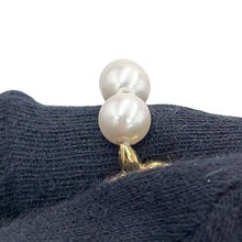 将图像加载到图库查看器中，LOUIS VUITTON Silver・My LV PearlM01990 Gold Plated Faux Pearl
