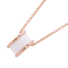 Load image into Gallery viewer, BVLGARI B.Zero1 Necklace346082 K18PG Ceramic

