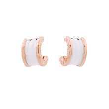 Load image into Gallery viewer, BVLGARI B.Zero1 Earrings346464 K18PG Ceramic
