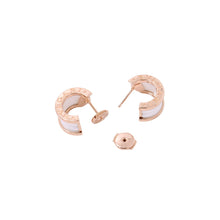 Load image into Gallery viewer, BVLGARI B.Zero1 Earrings346464 K18PG Ceramic
