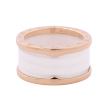 Load image into Gallery viewer, BVLGARI B.Zero1 4-band Ring Size 57/#173720033 K18PG Ceramic

