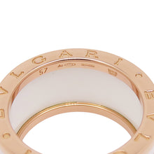 Load image into Gallery viewer, BVLGARI B.Zero1 4-band Ring Size 57/#173720033 K18PG Ceramic
