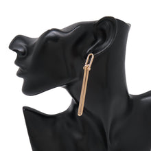 Load image into Gallery viewer, TIFFANY&amp;Co. HardWear Double Long Link Earrings63364282 18K Pink Gold
