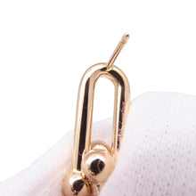 Load image into Gallery viewer, TIFFANY&amp;Co. HardWear Double Long Link Earrings63364282 18K Pink Gold
