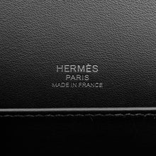 Load image into Gallery viewer, HERMES Geta Black Chevre Myzore Goatskin
