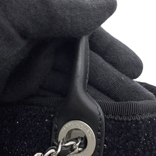 Load image into Gallery viewer, CHANEL Deauville2wayHandbag BlackA86374 Lame Tweed Leather Size Mini
