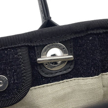 Load image into Gallery viewer, CHANEL Deauville2wayHandbag BlackA86374 Lame Tweed Leather Size Mini
