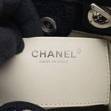Load image into Gallery viewer, CHANEL Deauville2wayHandbag BlackA86374 Lame Tweed Leather Size Mini
