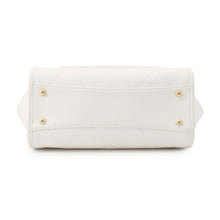 将图像加载到图库查看器中，CHANEL Stitch Pocket CCTote Bag WhiteAS5417 Caviar Leather
