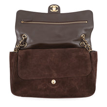 Load image into Gallery viewer, CHANEL Maxi Handbag BrownAS6281-B24009-UA850 Suede Calf Leather
