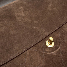 Load image into Gallery viewer, CHANEL Maxi Handbag BrownAS6281-B24009-UA850 Suede Calf Leather
