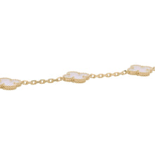 Load image into Gallery viewer, Van Cleef &amp; Arpels Vintage Alhambra 5 Motif BraceletVCARP39D00 18K Yellow Gold
