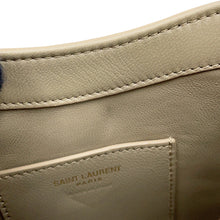 将图像加载到图库查看器中，SAINT LAURENT PARIS LE 5A7 Vertical Shoulder Bag Beige735214 suede Size Mini
