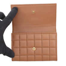 将图像加载到图库查看器中，SAINT LAURENT PARIS Compact Card Holder Brown742430AABVP2536 Lambskin
