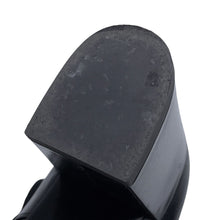 Load image into Gallery viewer, CHANEL Lace-up shoes BlackG45262 Shiny Goatskin Leather Grosgrain Size 37C
