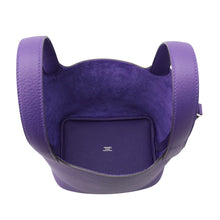 Load image into Gallery viewer, HERMES Picotin Lock Purple Taurillon Clemence Size PM
