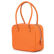 Load image into Gallery viewer, HERMES Plume Orange Chevre Myzore Goatskin Size Mini
