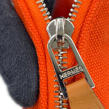 Load image into Gallery viewer, HERMES BolidePouch Orange・Feu Cotton100% Size Mini mini
