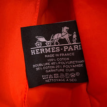 Load image into Gallery viewer, HERMES BolidePouch Orange・Feu Cotton100% Size Mini mini
