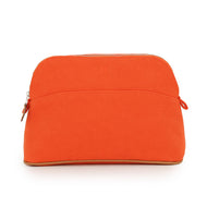 HERMES BolidePouch Orange・Feu Cotton100% Size MM