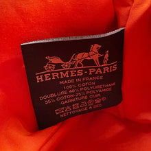 Load image into Gallery viewer, HERMES BolidePouch Orange・Feu Cotton100% Size MM
