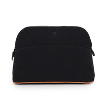 Load image into Gallery viewer, HERMES BolidePouch Black Cotton100% Size MM
