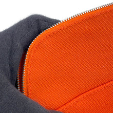 Load image into Gallery viewer, HERMES BolidePouch Orange・Feu Cotton100% Size Mini
