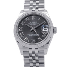 Load image into Gallery viewer, ROLEX Datejust W31mm Stainless Steel K18WG Dark Gray Dial278274
