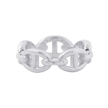 将图像加载到图库查看器中，HERMES Chaine d'Ancre Anchene Ring Size PM/53/#13 SV925
