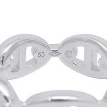 将图像加载到图库查看器中，HERMES Chaine d'Ancre Anchene Ring Size PM/53/#13 SV925
