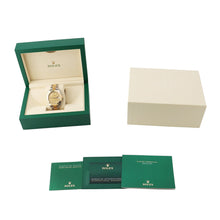 将图像加载到图库查看器中，ROLEX Datejust Stainless Steel K18YG Champagne Dial126303
