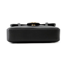 将图像加载到图库查看器中，CHANEL Strap Clutch Bag BlackAP5068 Calf Leather
