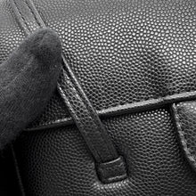 Load image into Gallery viewer, CHANEL Strap Clutch Bag BlackAP5068 Calf Leather
