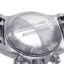 将图像加载到图库查看器中，BREITLING Avenger Chronograph 43 W43mm Stainless Steel Black DialA13385101B1A1
