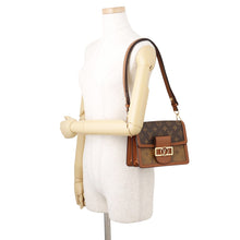 Load image into Gallery viewer, LOUIS VUITTON Dauphine NoirM45959 Monogram Reverse Canvas Size MINI
