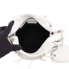 Load image into Gallery viewer, BALENCIAGA Neo Cagoule 2way Bag White700940 Arena Lambskin Size XS
