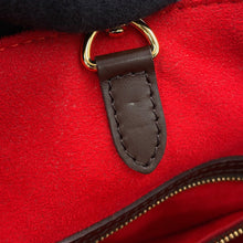 将图像加载到图库查看器中，LOUIS VUITTON Hampstead RedN51204 Damier Ebene Canvas Size MM
