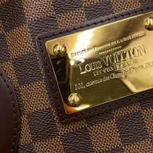 将图像加载到图库查看器中，LOUIS VUITTON Hampstead RedN51204 Damier Ebene Canvas Size MM
