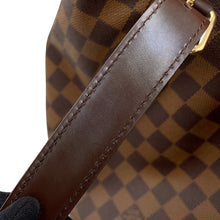将图像加载到图库查看器中，LOUIS VUITTON Hampstead RedN51204 Damier Ebene Canvas Size MM
