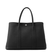 将图像加载到图库查看器中，HERMES Garden Party Black Togo Leather Size TPM
