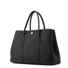 将图像加载到图库查看器中，HERMES Garden Party Black Togo Leather Size TPM
