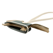 将图像加载到图库查看器中，HERMES Rodeo Loveo Cool Beige Marfa/Craie/Vert Mangrove Lambskin Swift Leather Size PM
