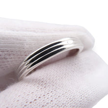 将图像加载到图库查看器中，HERMES Chaine d'Ancre24 Ring Size 51/#11 Silver SV925
