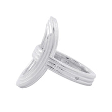 将图像加载到图库查看器中，HERMES Chaine d'Ancre24 Ring Size 49/#9 SV925
