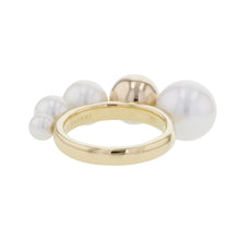 Load image into Gallery viewer, TASAKI Shell Gradation Ring Size No. 10RC-4550-18KYG 18K Yellow Gold
